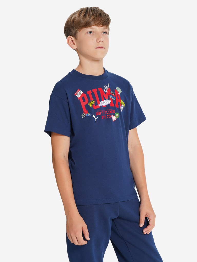 Футболка для мальчиков PUMA Basketball Hoopstellations