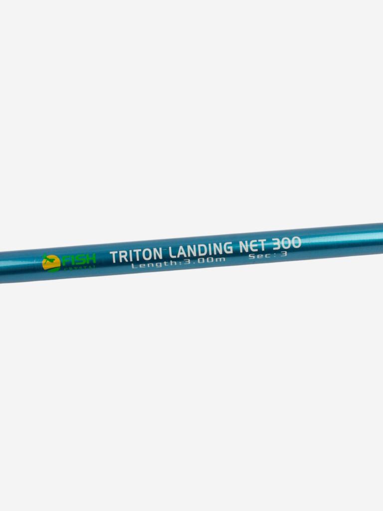 Ручка для подсачека Fish Crystal Triton Landing Net телескопическая, композит 3 секции, 3.0 м