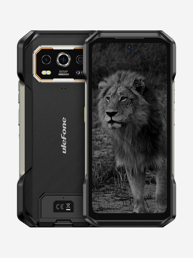 Смартфон Ulefone Armor 27 Pro 12+256GB Black, 6.78”, FHD+ , IPS, 120Hz, MT6300, 5G, And14, 50+50+64, 32MP, 10600mAh, uSmart