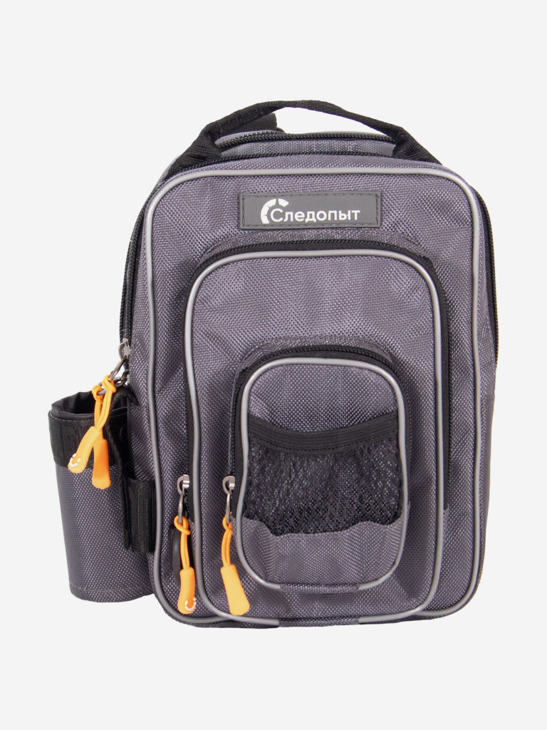 Сумка рыболовная Следопыт Street Fishing MultiLock Pocket, 16х19х24 см, цвет серый.