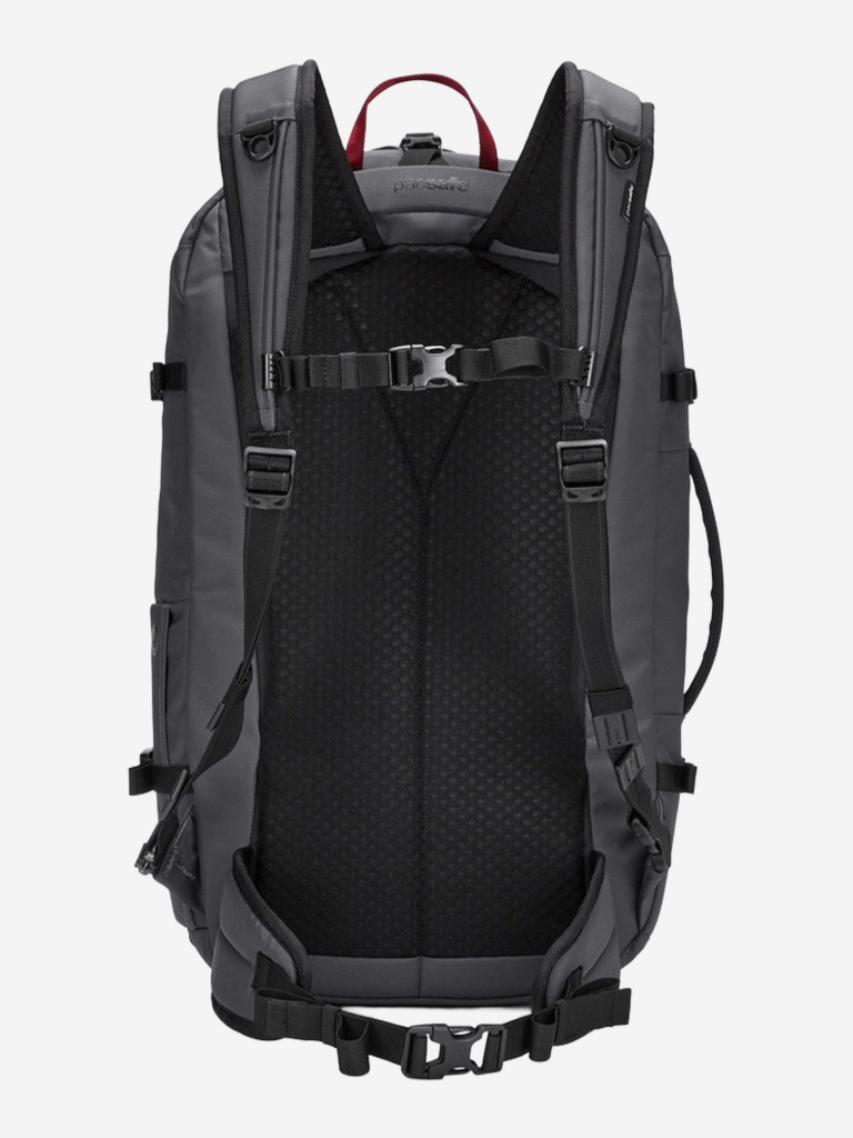 Рюкзак в ручную кладь антивор Pacsafe Venturesafe EXP45, темно-серый, 45 л.