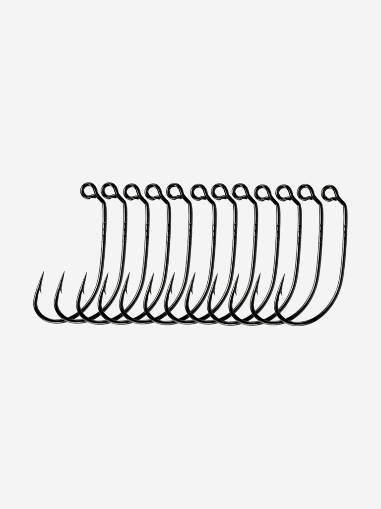 Крючок офсетный Decoy MG-3 LightGame Hook #6 (в упаковке 12 штук)