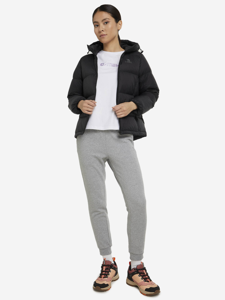 Пуховик женский Camel