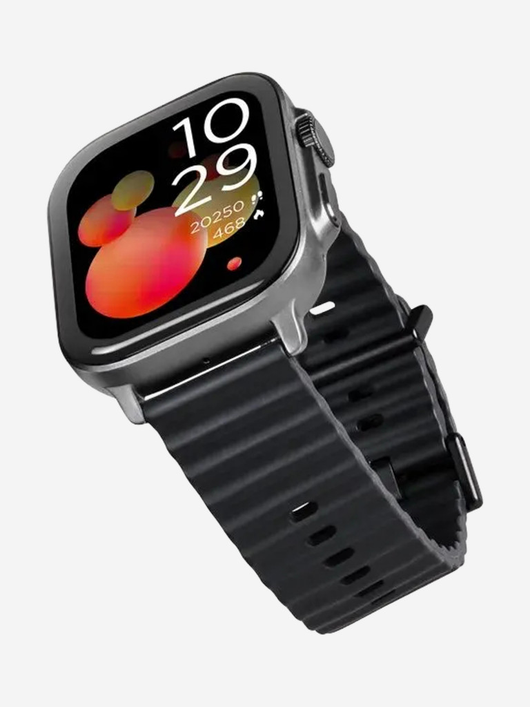 Умные часы с TFT-экраном TTEC Tempus 51mm TFT Screen Rectangular Metal Casing Smart Watch. Цвет: черный