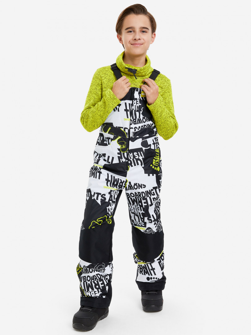 фото Полукомбинезон для мальчиков termit, черный