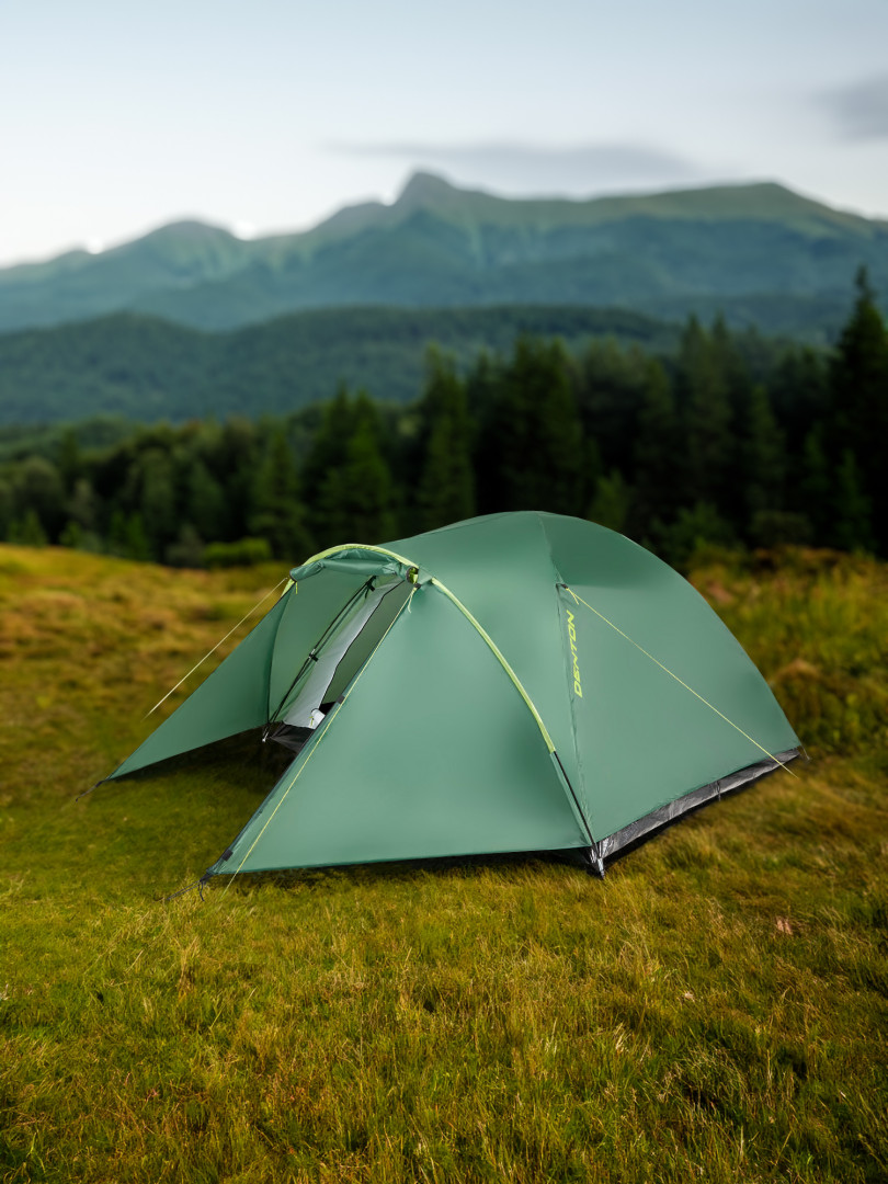 Палатка 4-местная Denton DTL-4 Plus, Зеленый