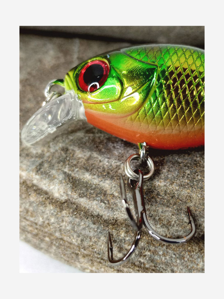 Воблер Mottomo Chubber 36F 3,8g Green Bug