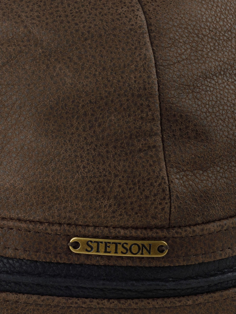 Бейсболка STETSON 7777301 BASEBALL CAP COWHIDE EF (коричневый)