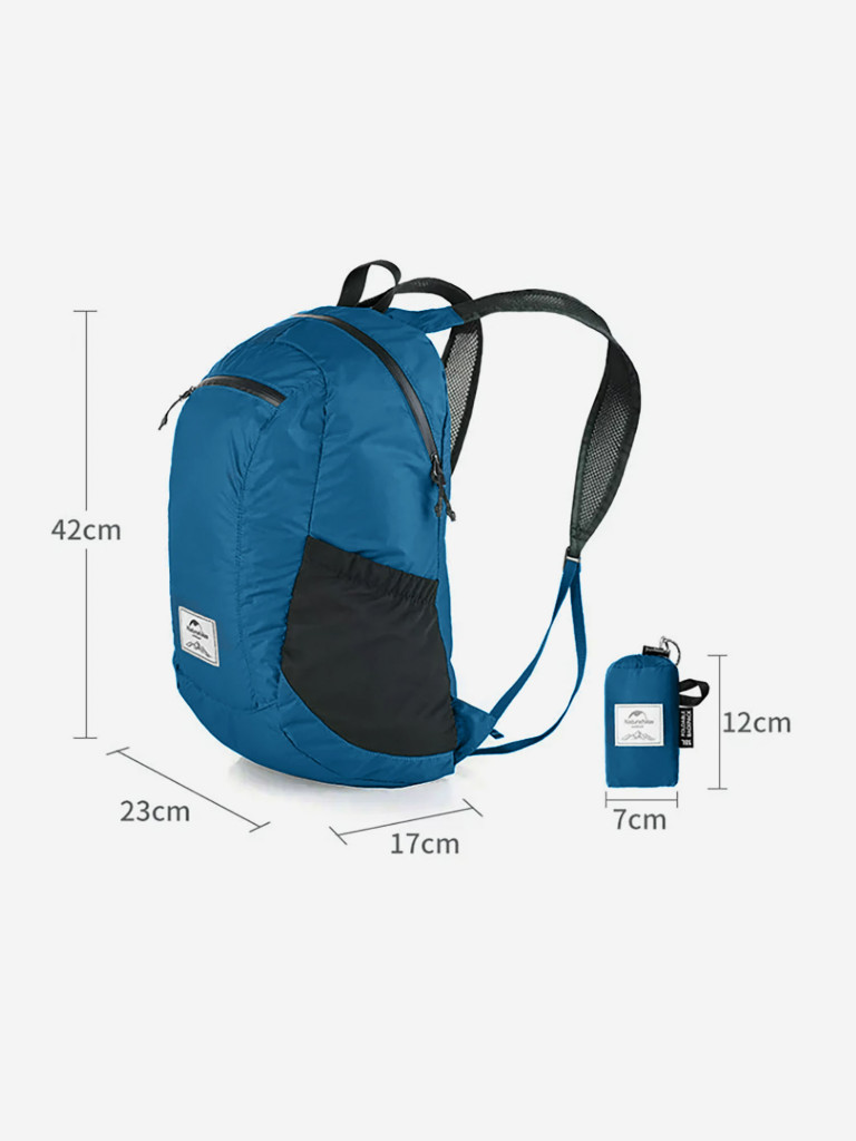 Рюкзак Naturehike 18L, голубой