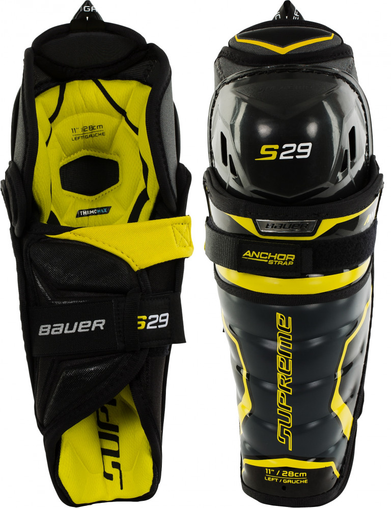 Щитки хоккейные подростковые Bauer Supreme S29