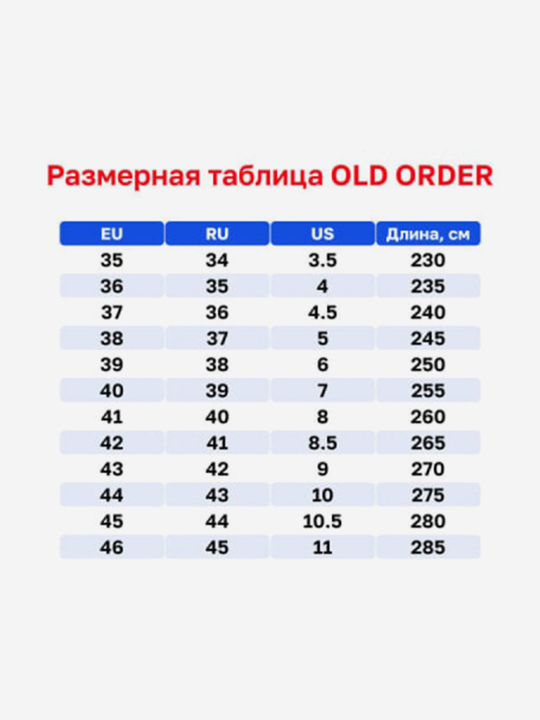 Кроссовки OLD ORDER Canvas 003