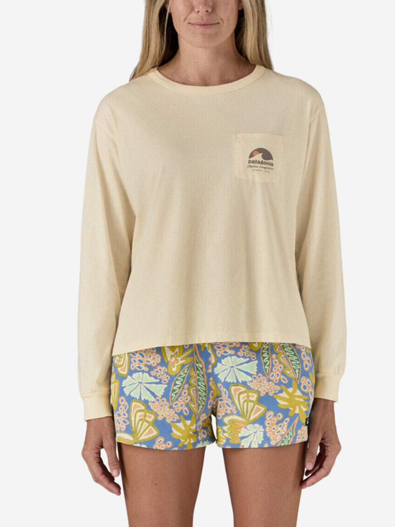 Лонгслив женский Patagonia Organic Drop Shoulder