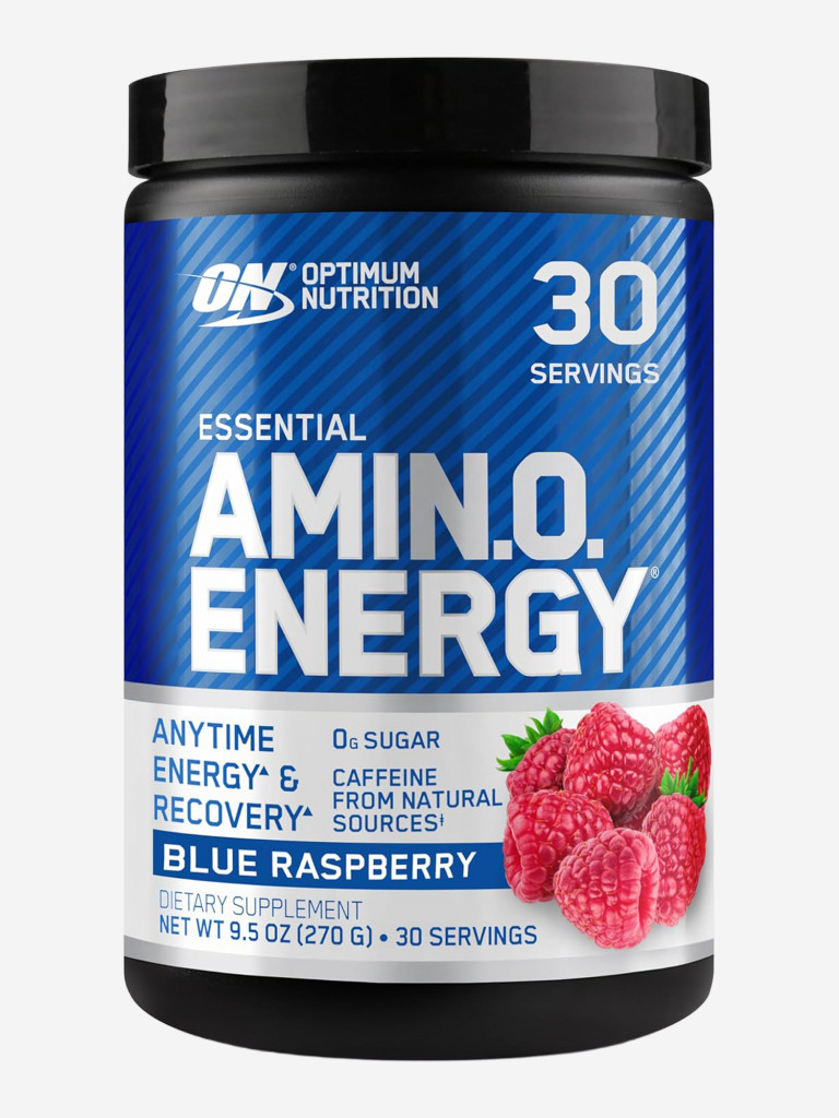 Аминокислотный комплекс Optimum Nutrition Essential Amino Energy, 270 г, Голубая малина