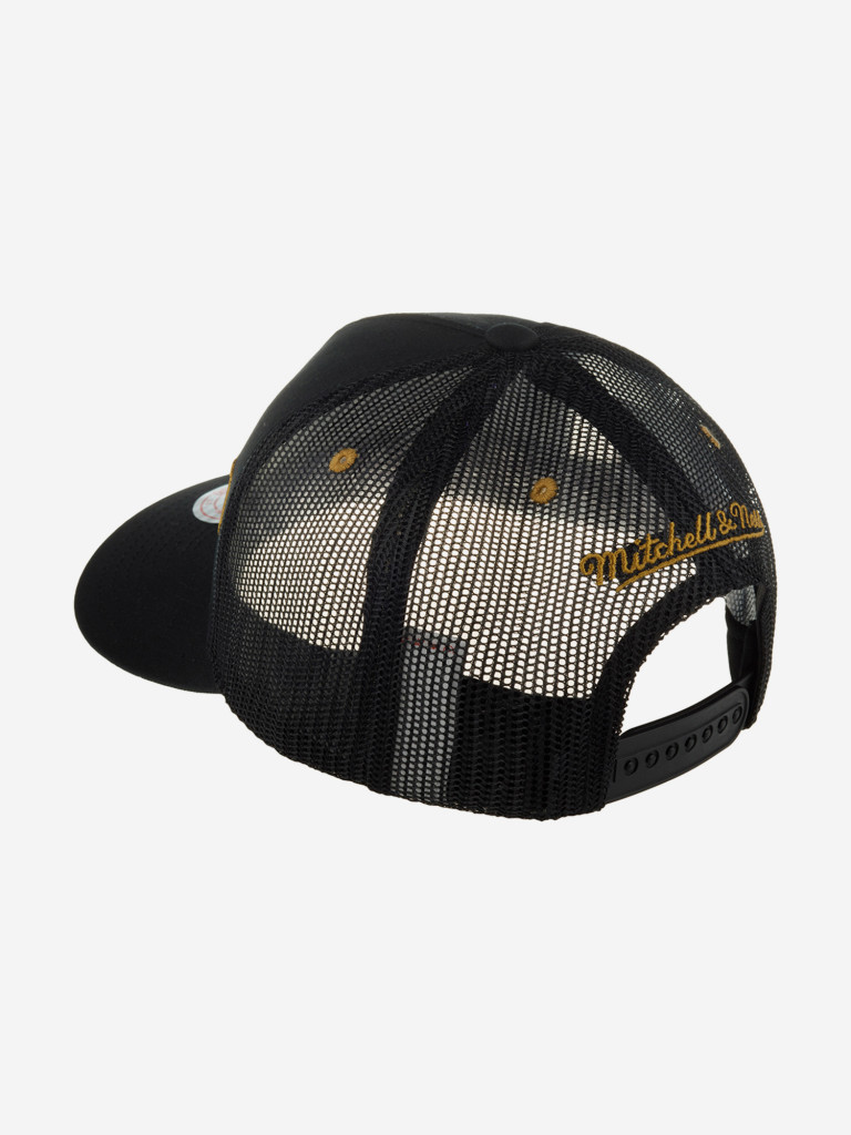 Бейсболка с сеточкой MITCHELL NESS HHSS5766-VGKYYPPPBLCK Vegas Golden Knights NHL