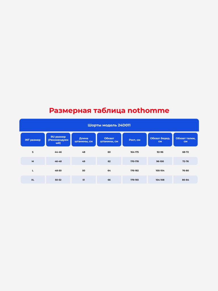 Шорты Nothomme Casual Shorts Moderate