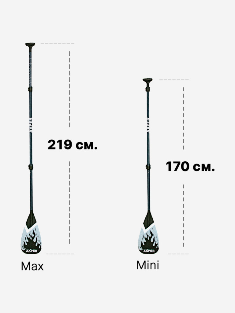 Надувная двухслойная SUP доска AXPER WindSup Space 10'7" (под парус)