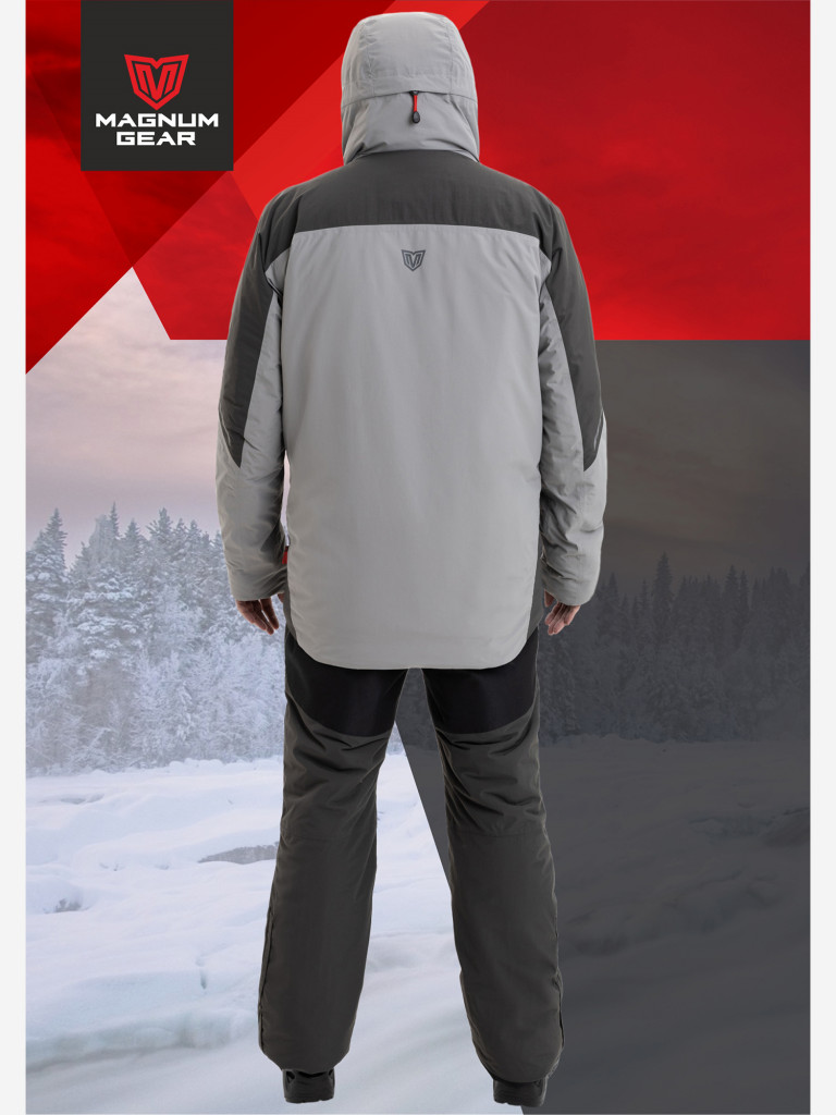 Костюм для рыбалки MAGNUM GEAR RUBICON -15° С серый