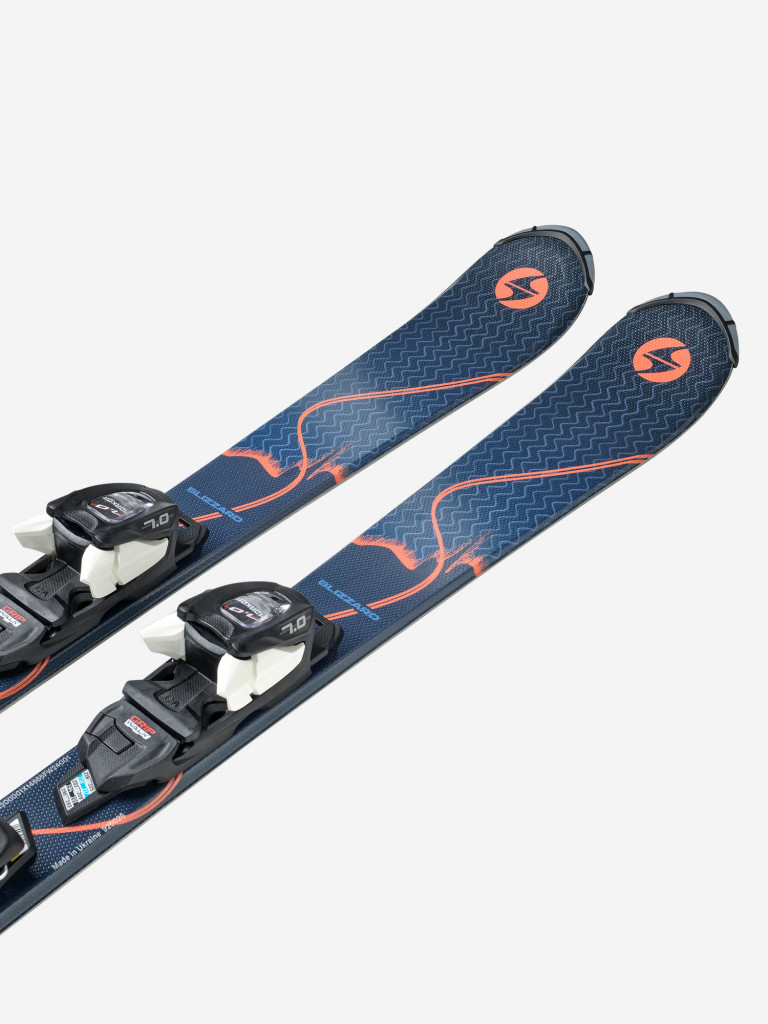 Горные лыжи детские Blizzard Anomaly + крепления FDT JR 4.5