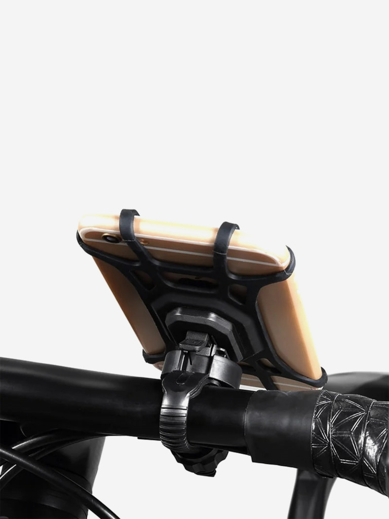 Держатель для смартфона на руль GACIRON H06Pro, цвет черный, диагональ до 6,9 дюймов