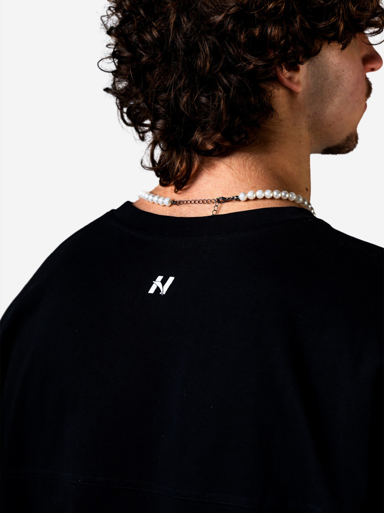 Футболка мужская спортивная NEBBIA Oversized Tee POWER 898 Black