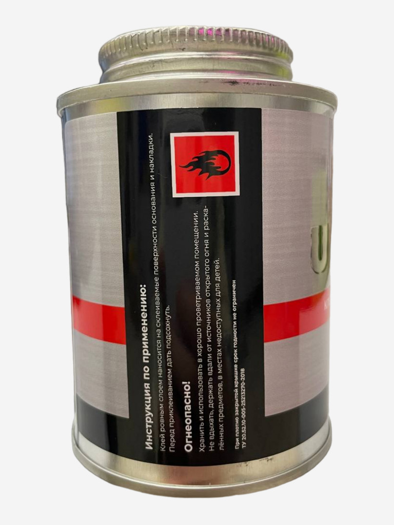 TTS Клей резиновый ULTRA FX в жестяной банке с кисточкой 240 мл