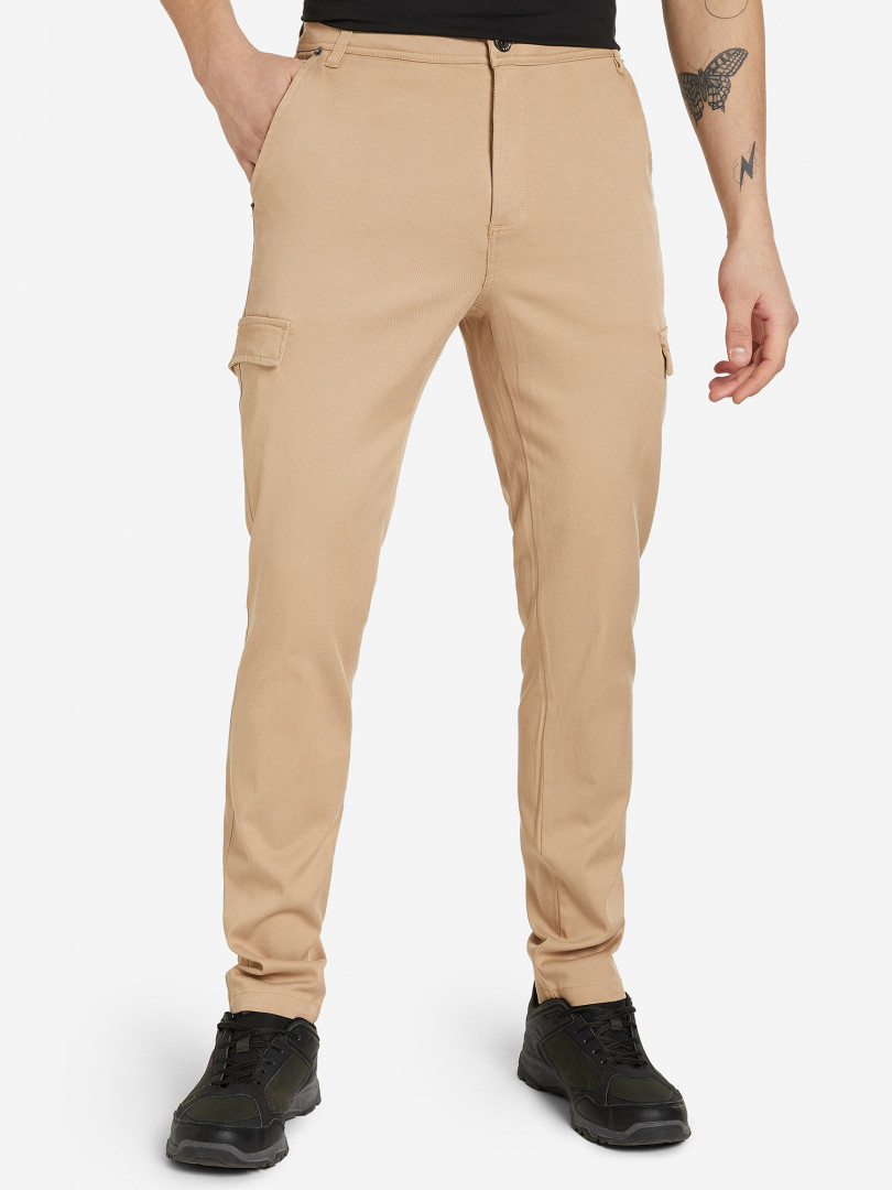 фото Брюки мужские luhta hotokka, бежевый