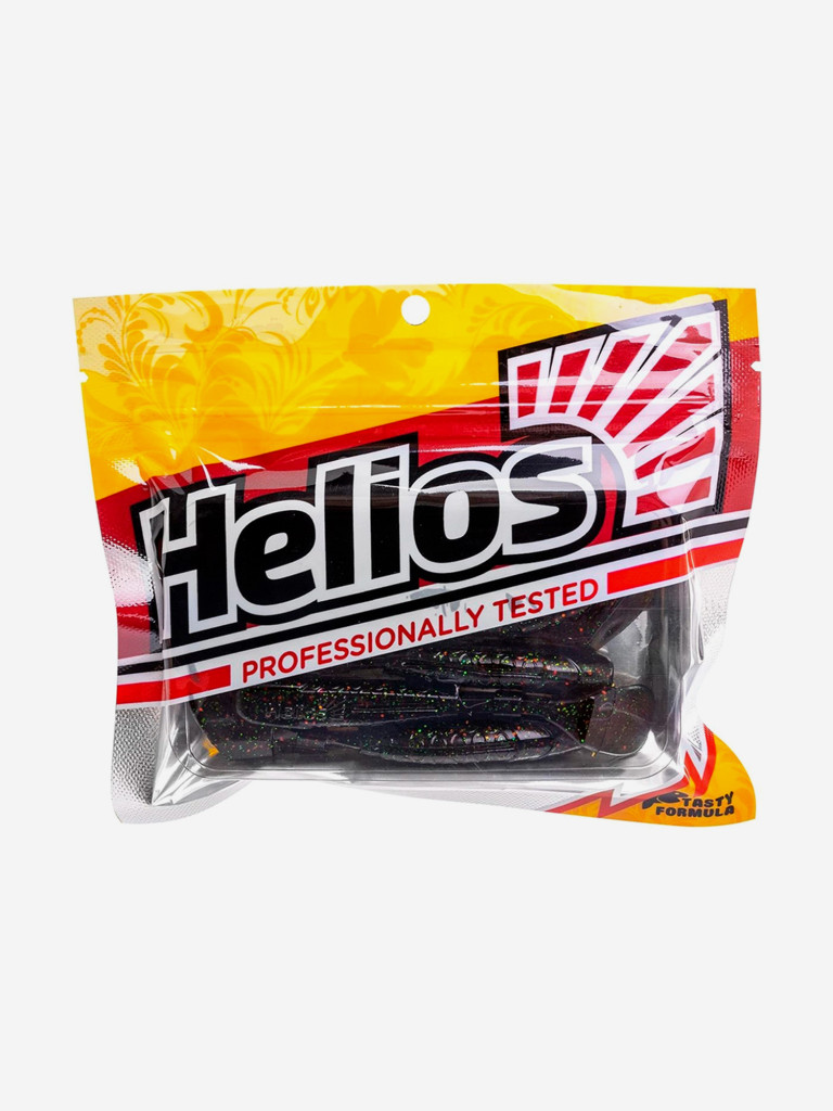 Мягкая приманка Helios Chubby, 3,55'' / 9 см, Star Oil, 5 шт (HS-4-042)