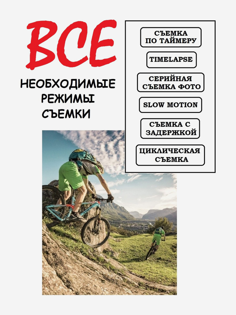 Цифровая камера X-TRY XTC400 REAL 4K/60FPS WDR WiFi STANDART