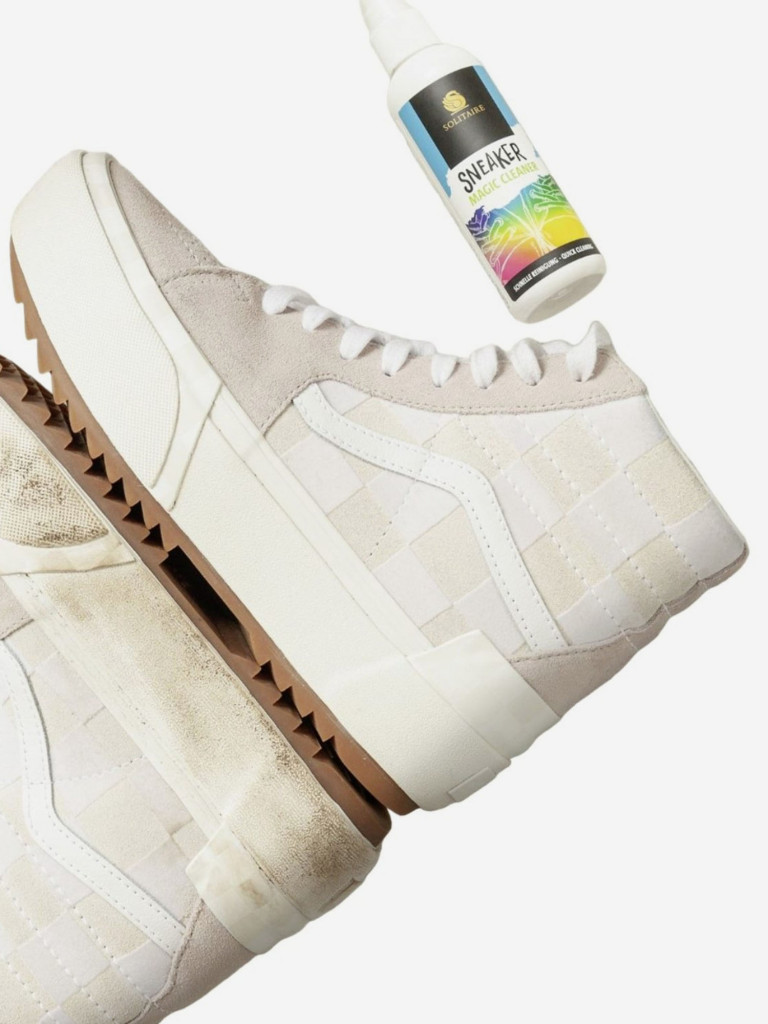 Очищающий спрей для обуви SOLITAIRE Sneaker Magic Cleaner 100 ml