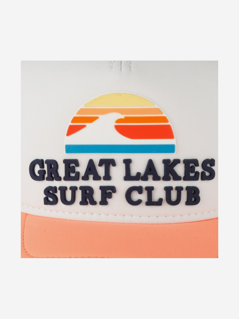 Бейсболка с сеточкой AMERICAN NEEDLE 44890A-GLAKE Great Lakes Surf Club Riptide Valin (оранжевый)
