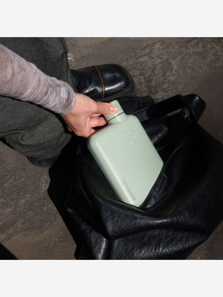 Бутылка из нержавеющей стали Memobottle A6, зеленый