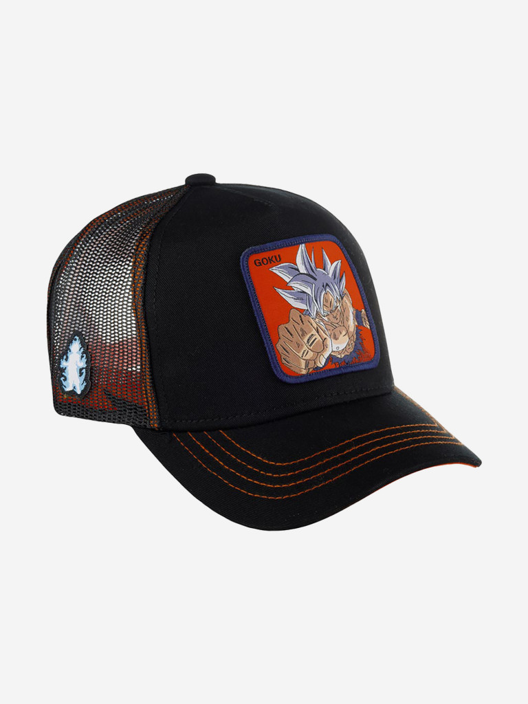 Бейсболка с сеточкой CAPSLAB CL/DBS/1/ULT2 Dragon Ball Goku (черный)