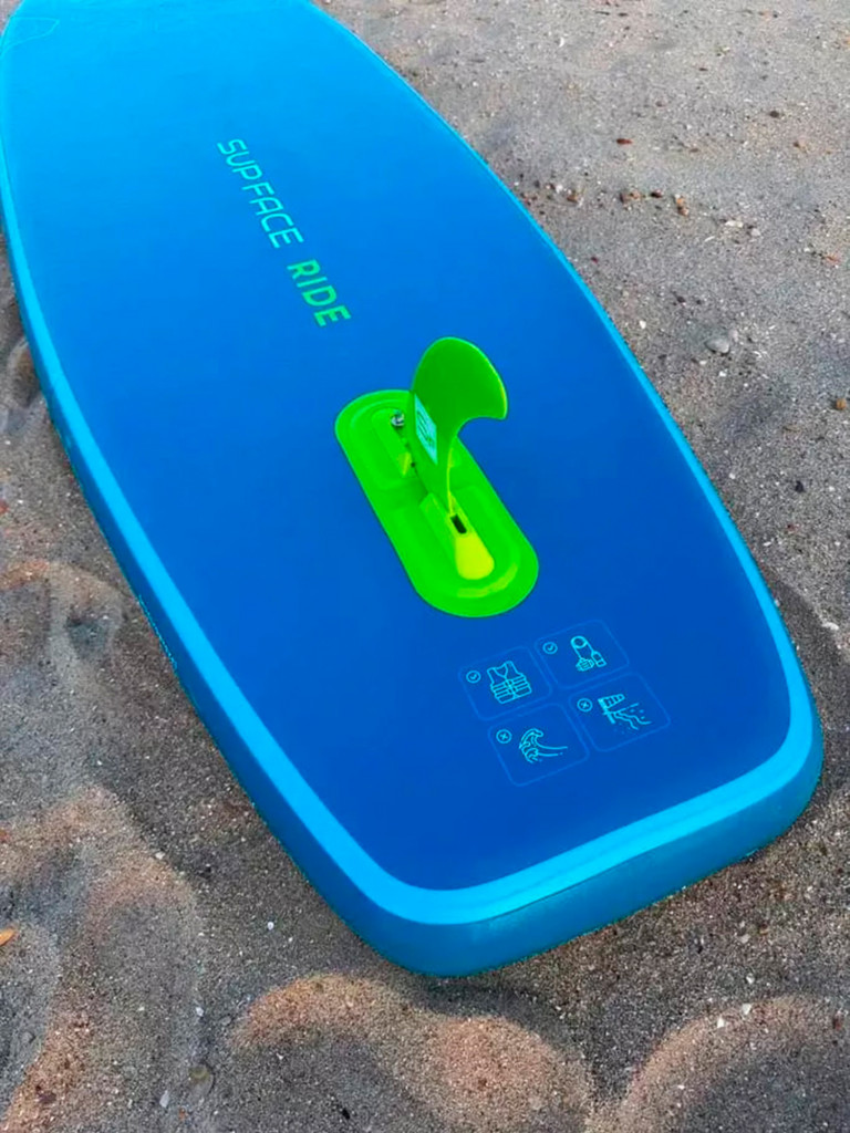 Сапборд надувной двухслойный SUP face Ride 10.8x34x6 rental 2025, 325x86x15 см, 10.9 кг