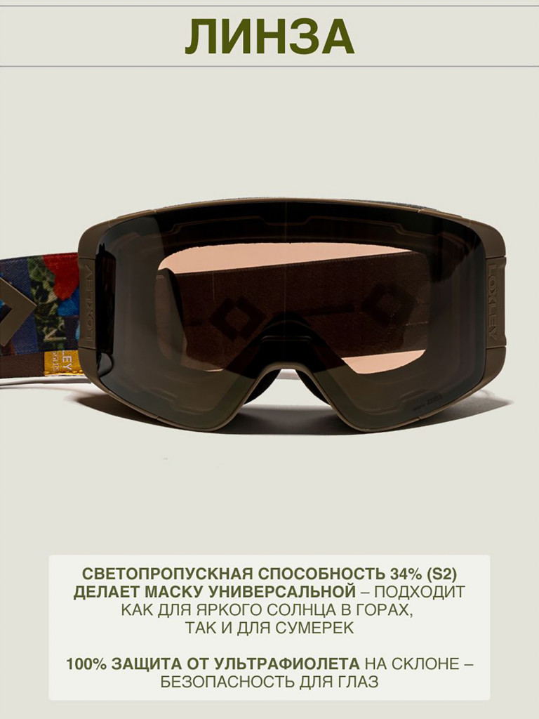 Маска горнолыжная LOXLEY - ART