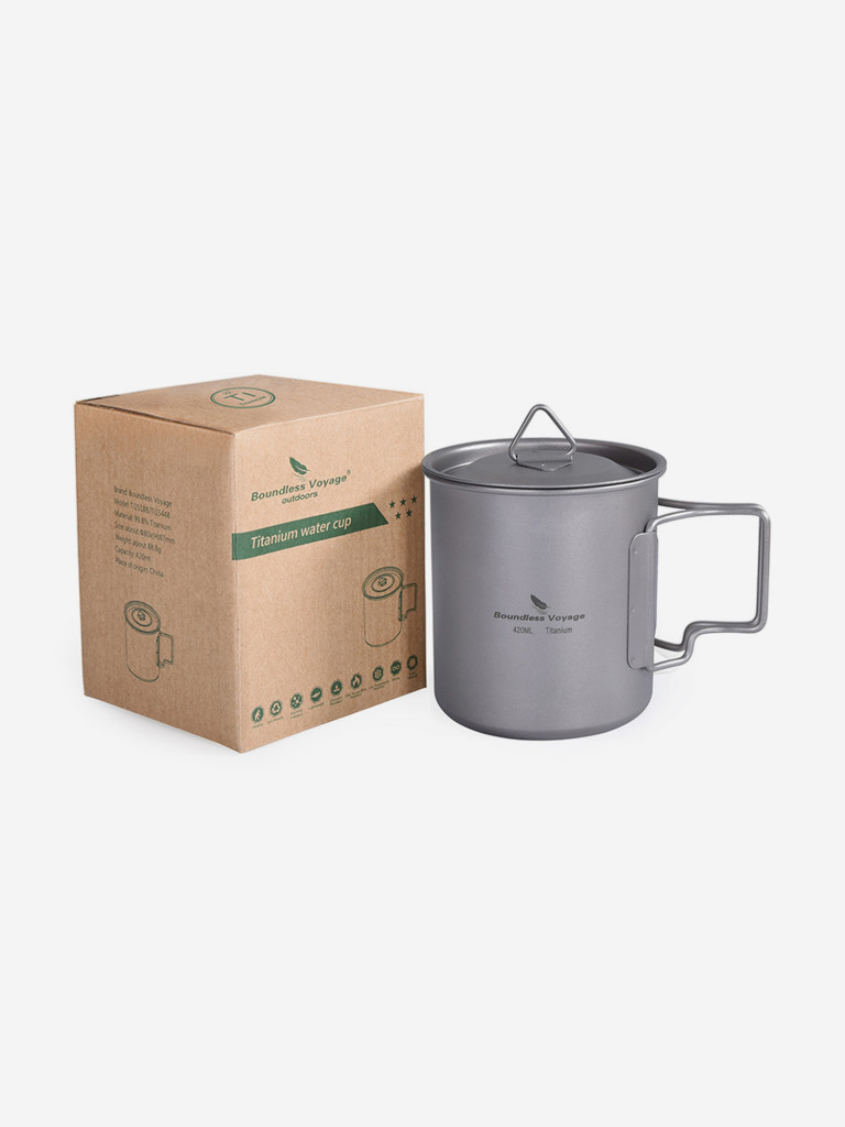Кружка Boundless Voyage титановая, 420 мл