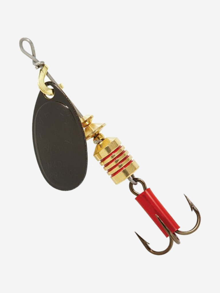 Блесна для рыбалки вертушка Mepps AGLIA 1, Black, комплект из 5 штук