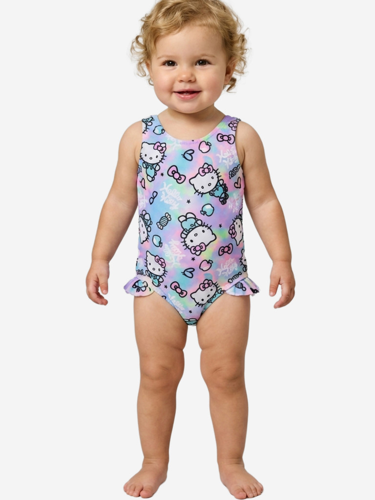 Купальник слитный для девочек PlayToday