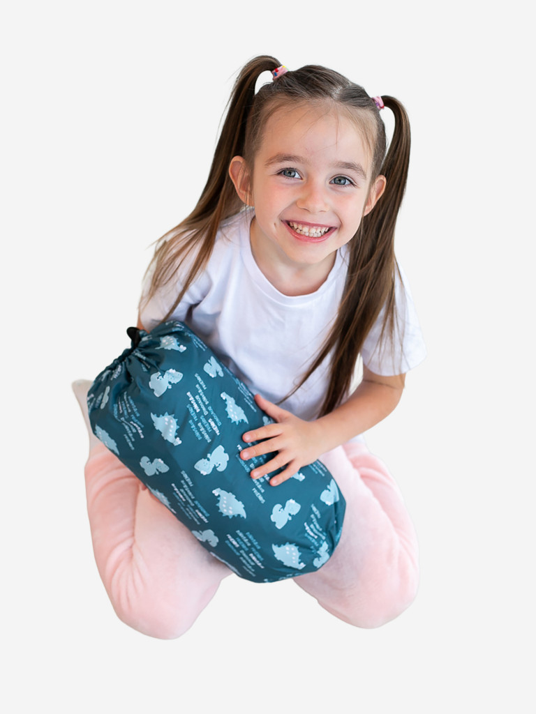 Туристический спальный мешок детский Lemur Studio