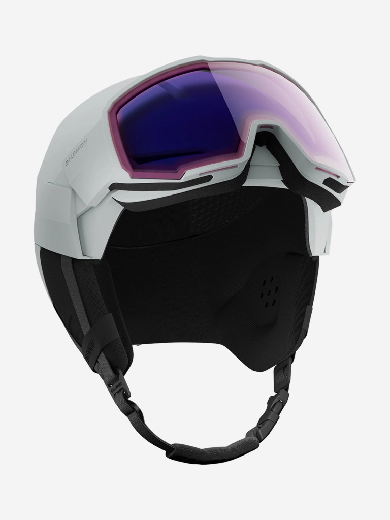 Горнолыжный шлем с визором Salomon Osmo Pro Sigma Photo Светло-Серый Cat. 1-3
