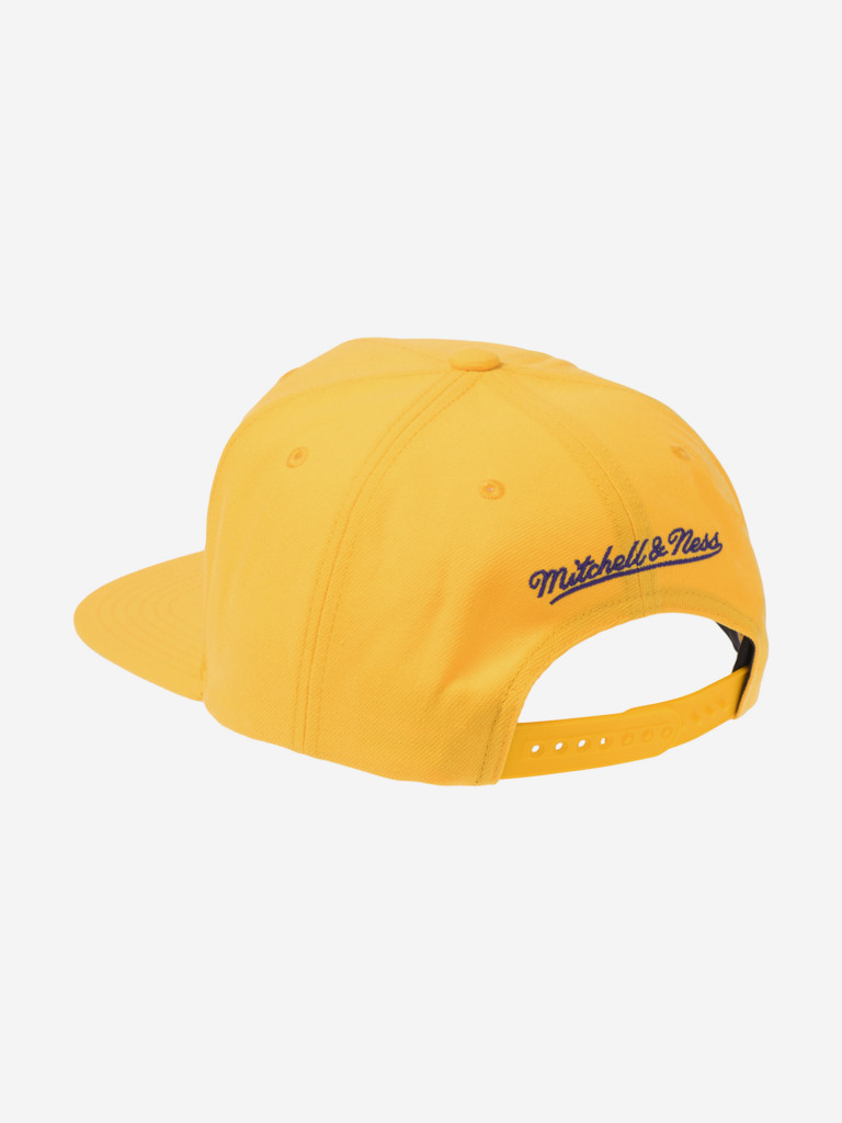 Бейсболка с прямым козырьком MITCHELL NESS HS10521-LALYELL Los Angeles Lakers NBA (желтый)