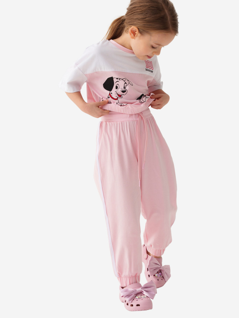 Комплект для девочек: футболка, брюки PlayToday