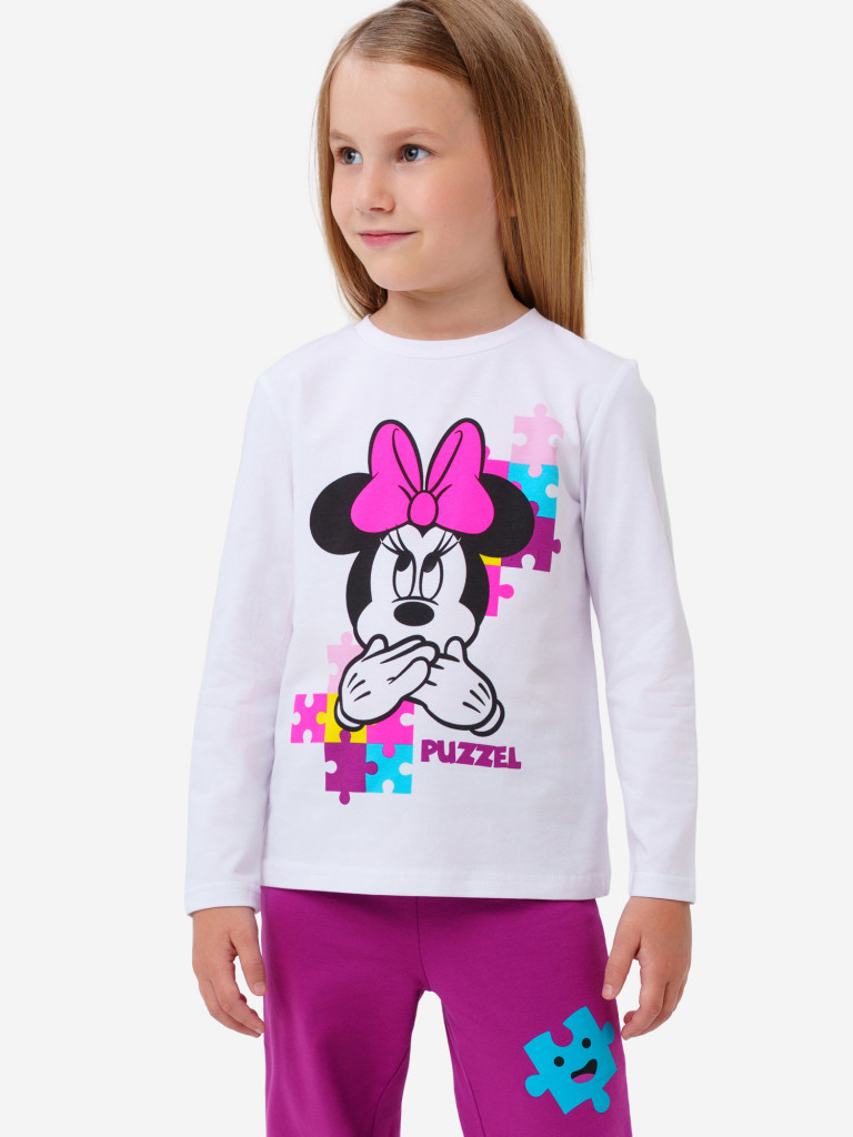 Лонгслив для девочки PlayToday