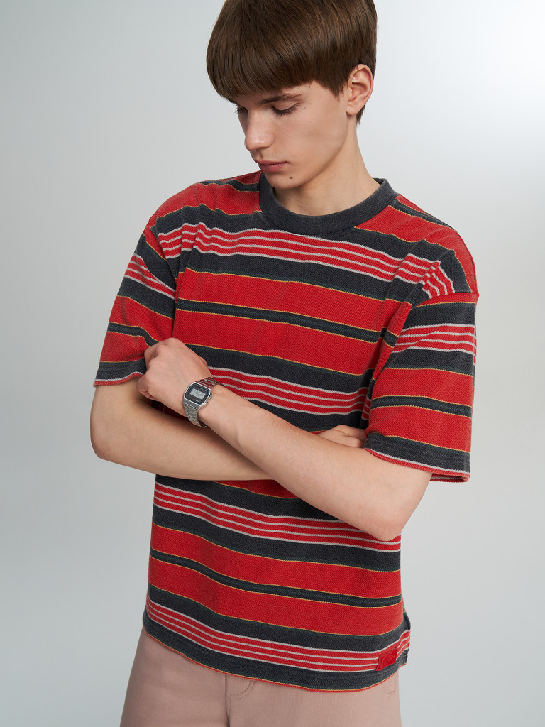 Футболка мужская Vans LX Pique Stripe SS