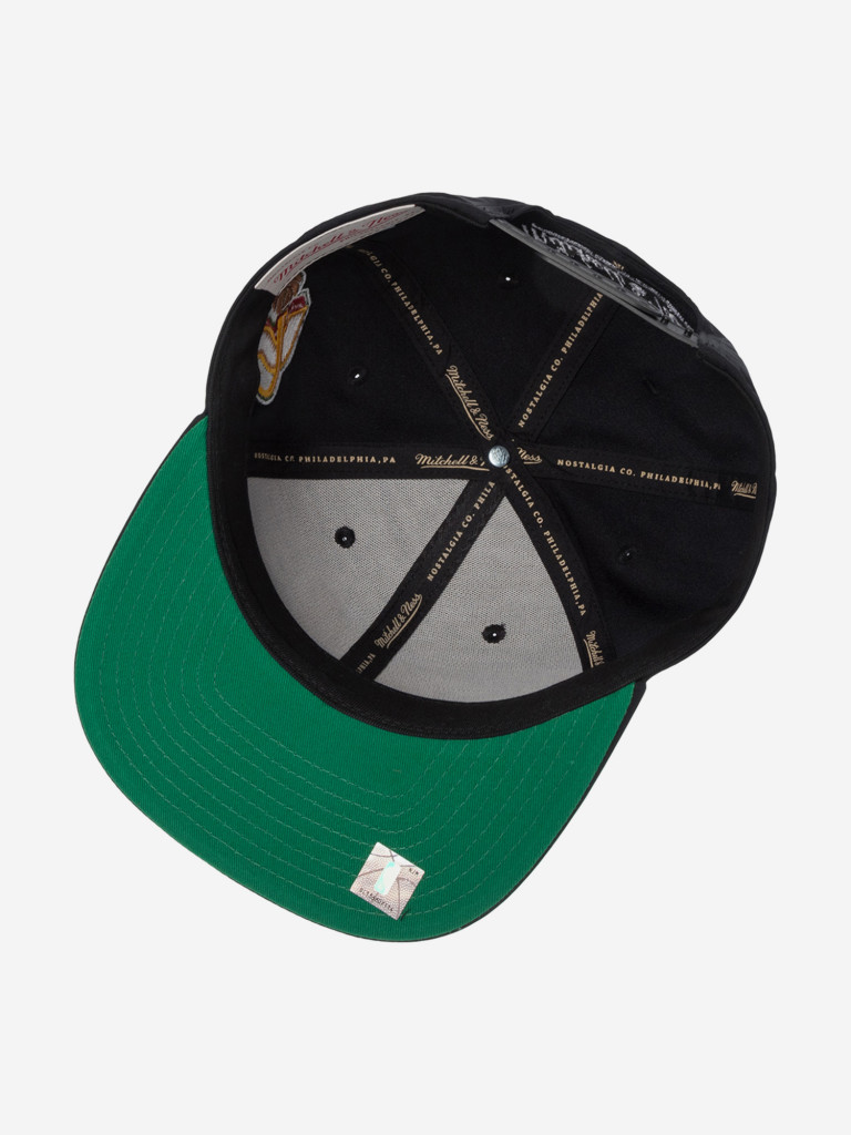 Бейсболка MITCHELL NESS HS11501-SSUBLCK Seattle Supersonics NBA