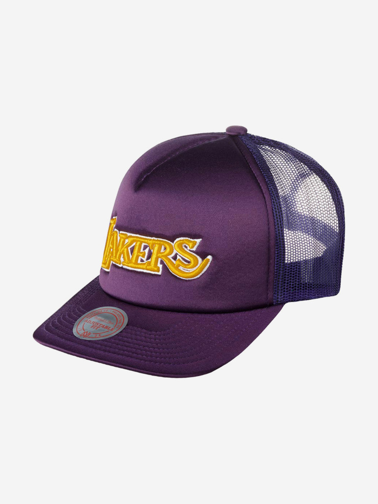 Бейсболка с сеточкой MITCHELL NESS HHSS3467-LALYYPPPPURP Los Angeles Lakers NBA (фиолетовый)