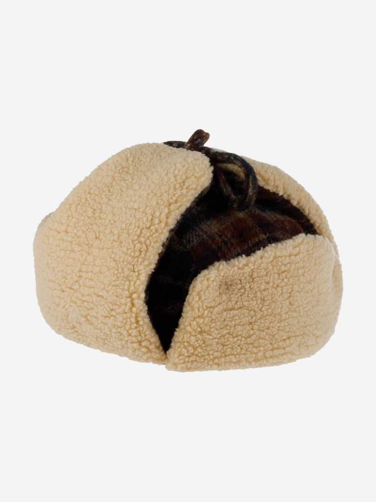 Шапка-ушанка STETSON 9290308 BOMBER CAP WOOL CHECK (синий)