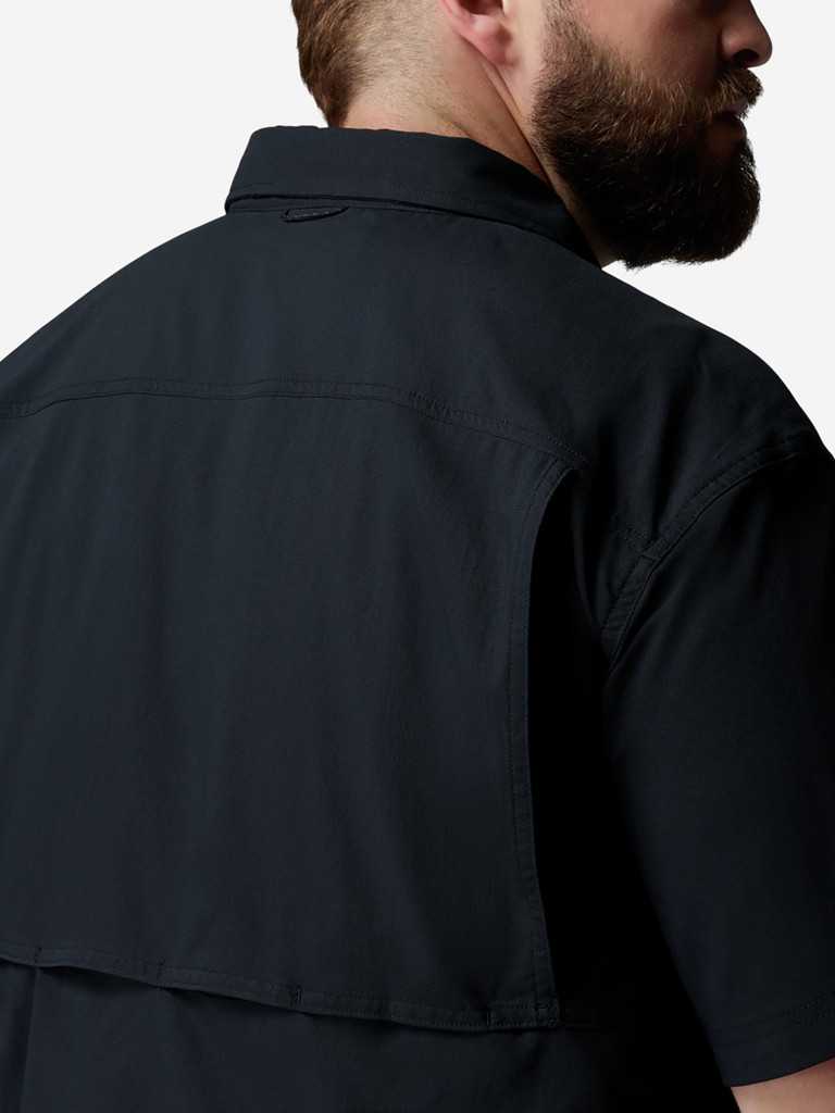 Рубашка с коротким рукавом мужская Columbia Silver Ridge Utility II SS, Plus Size