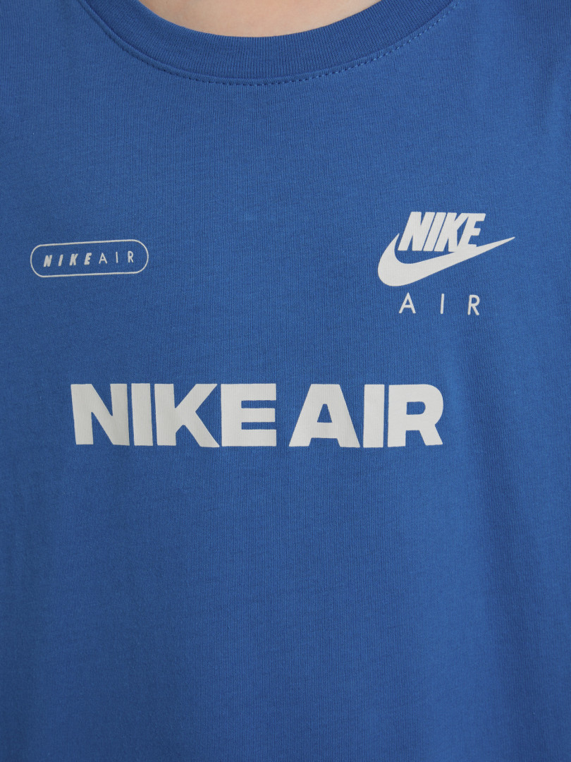 Футболка для мальчиков Nike tee nike air hook 30251480299 Голубой, размер 147, 158,137, 147,128, 137, фото 5