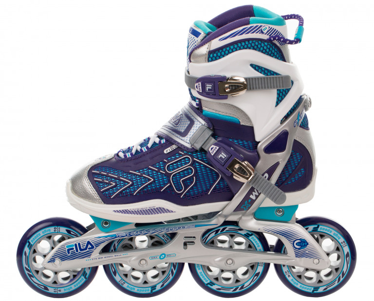 Роликовые коньки женские FILA Plume X-Wrap 90