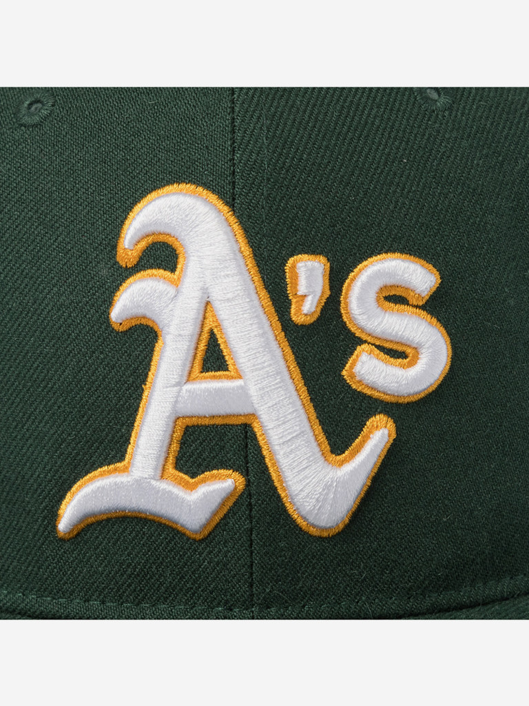 Бейсболка с прямым козырьком 47 BRAND B-SRS18WBP-DGO Oakland Athletics MLB